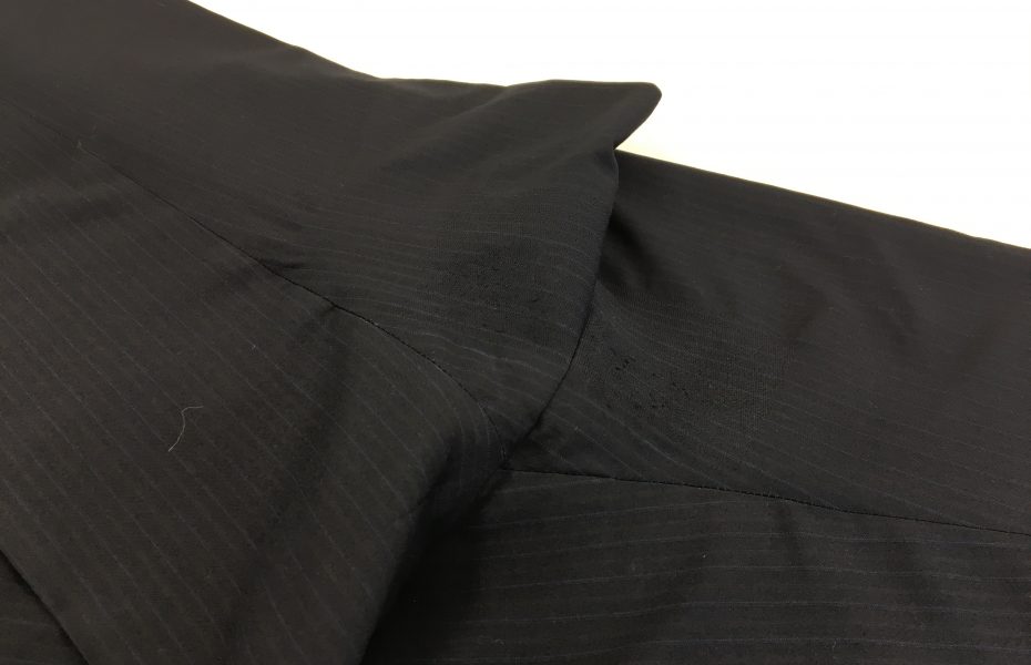 スーツ股修理（ブラック）